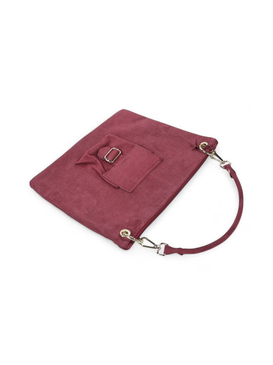 Passaggio Leather Leather Women's Bag Shoulder Burgundy