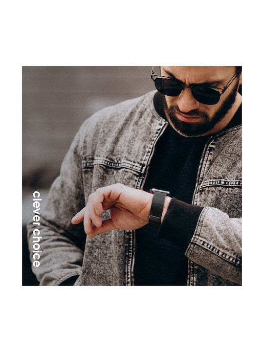 Crong Strap Stainless Steel Gray (Apple Watch 38/40/41/42 mm, Crong)