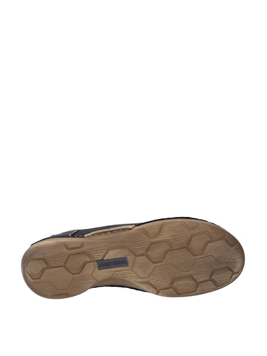 Δερμάτινα Γυναικεία Oxfords σε Μαύρο Χρώμα