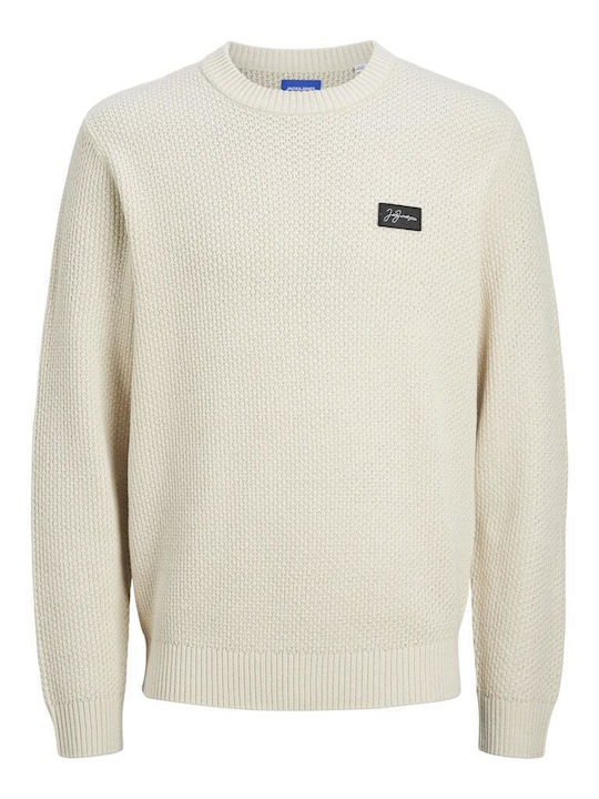 Jack & Jones Crew Neck Pullover OFF-WHITE