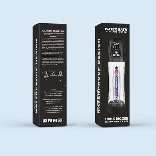 Electric Water Pump Lcd Magnetic Usb 4 Speeds