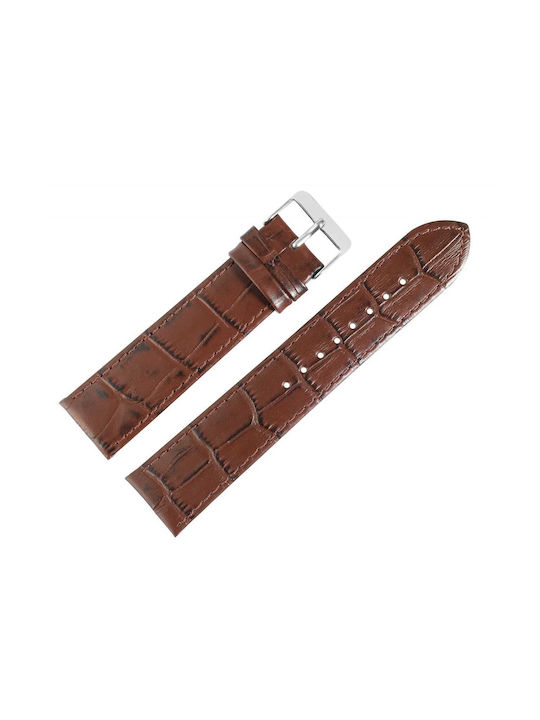 New Era Leather Strap Brown 24mm