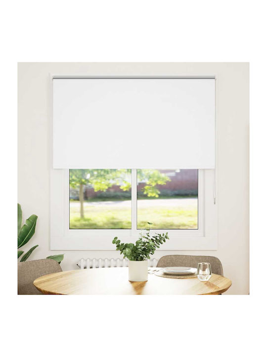 vidaXL Roller Blinds Total Blackout White W140xH130cm 4011890