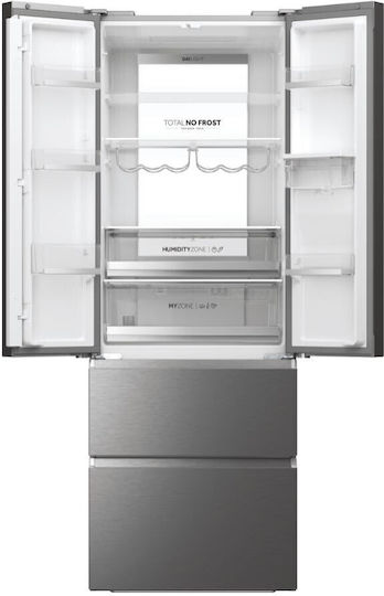 Haier Ψυγειοκαταψύκτης 477lt NoFrost Υ200.6xΠ70xΒ67.5εκ. Inox HFW7720EWMP