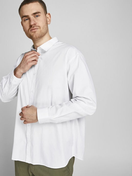 Long Sleeve Shirt in Regular Fit White