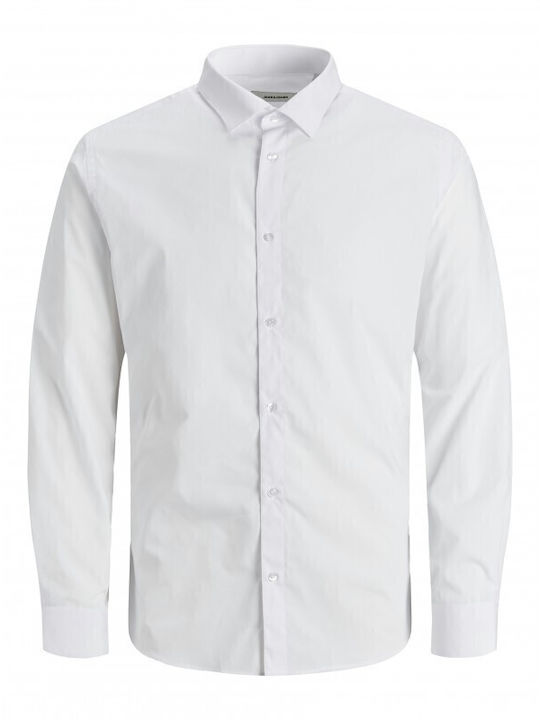 Long Sleeve Shirt in Regular Fit White
