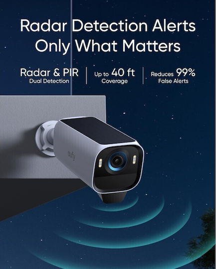 Anker Система за наблюдение EufyCam S3 Pro КИТ 2 Камери Безжични Камери IP 8MP с Контролен хъб