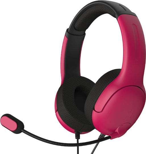 PDP Airlite On Ear Căști Gaming Cu Conectivitate 3,5 Mm Roșu Pentru PC / PS4 / PS5
