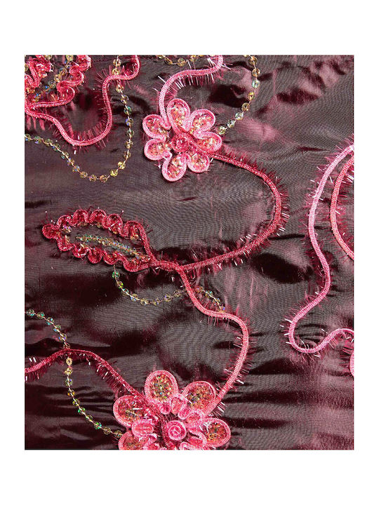 Silk Fashion Läufer A11 Bordeaux 50x210cm