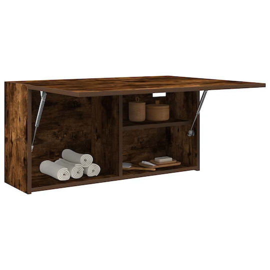 vidaXL Bathroom Cabinet L80xW25xH40cm Oak