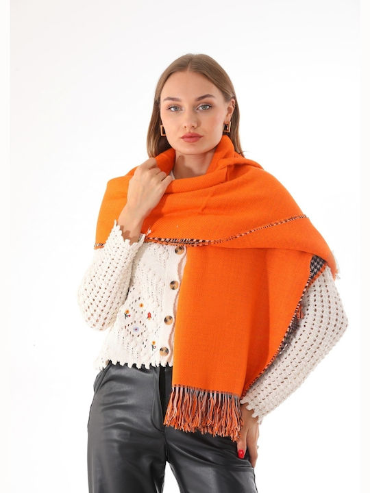 Concept Women's Wool Scarf Orange