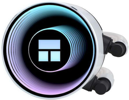 Thermalright Frozen Notte 360 (v2) Răcire cu Apă pentru Procesor Ventilator triplu 120mm pentru Socket AM4/AM5/1700/1200/115x cu ARGB Iluminare Albă
