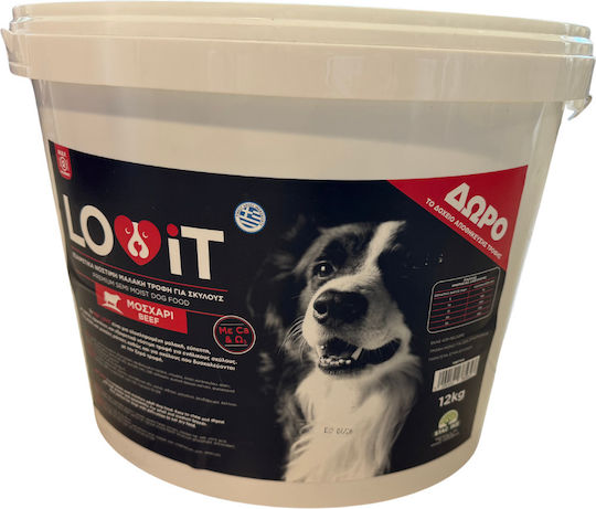 12kg Dry Food for Adult Medium Breed Dogs with Calf