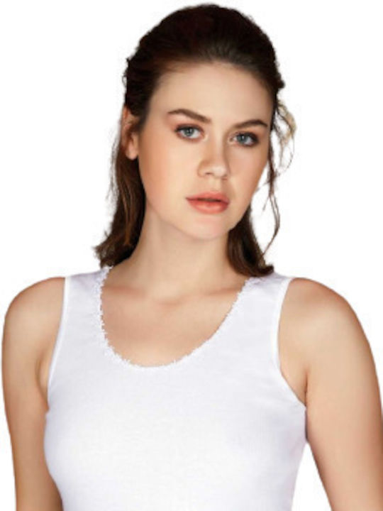 Cu Bretele White Tricou pentru femei