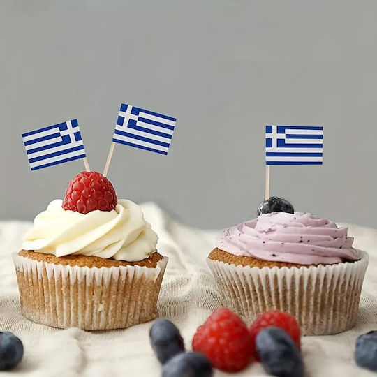 Σημαιακια Οδοντογλυφιδες Εκδηλωσεων 10 Τεμ