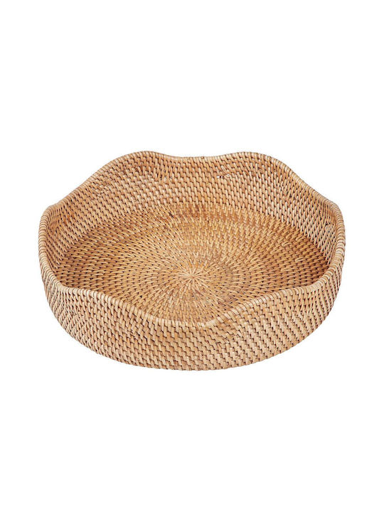 Butlers Διακοσμητικός Δίσκος Rattan Ronda Στρογγυλός 30x30cm