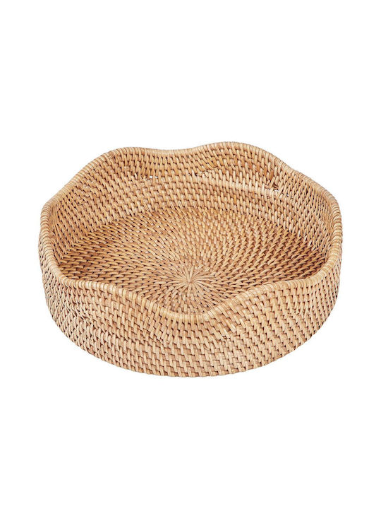 Butlers Διακοσμητικός Δίσκος Rattan Ronda Στρογγυλός 26x26cm