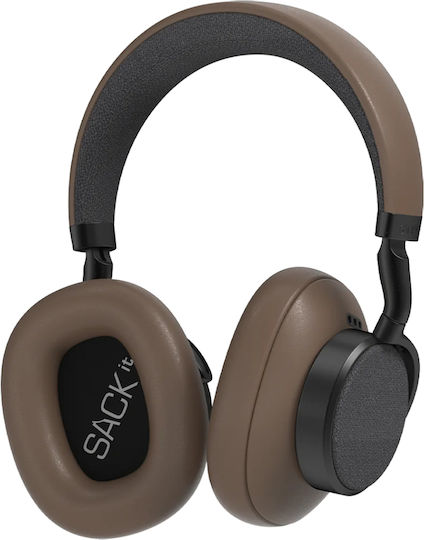 SACKit Touch 400 Fără fir / Cu fir Over Ear Căști cu 50 ore de Funcționare Maro