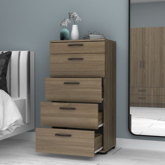 Comoda pentru Dormitor Helia Nuci 60x44x108buc