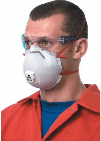 3M Protective Mask FFP3 with Valve White 8833 1pcs