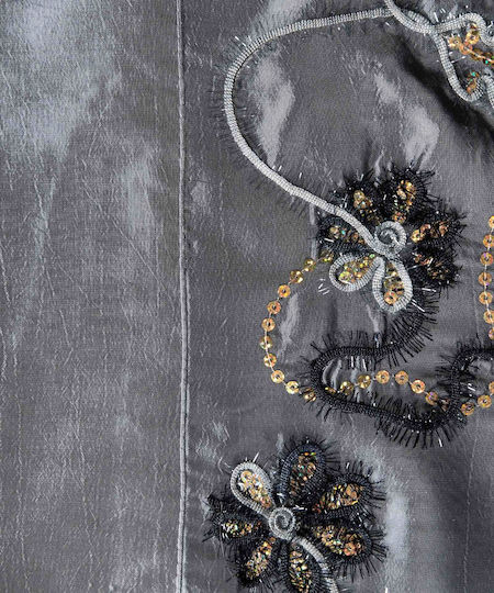Silk Fashion Καρέ A11 Γκρι 120x120εκ. Silk Fashion Καρέ A11 Γκρι 120x120εκ.