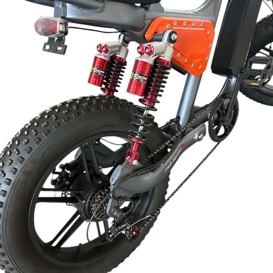 V-store 20" Silber Elektrisch Fahrrad