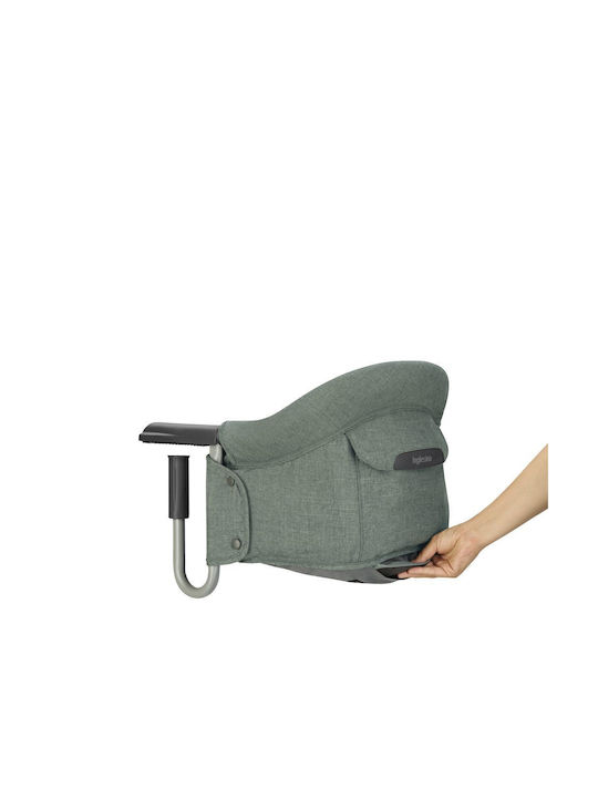 Inglesina Portable Fabric Booster Seat for Chair Fast Pine Green