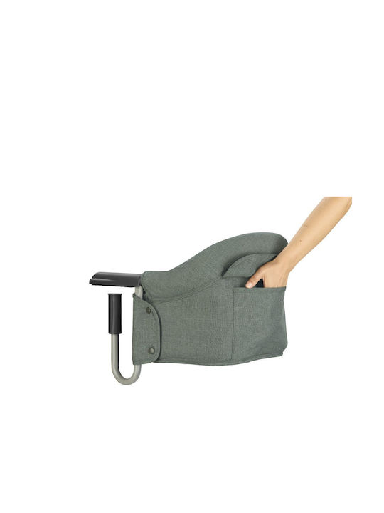 Inglesina Portable Fabric Booster Seat for Chair Fast Pine Green