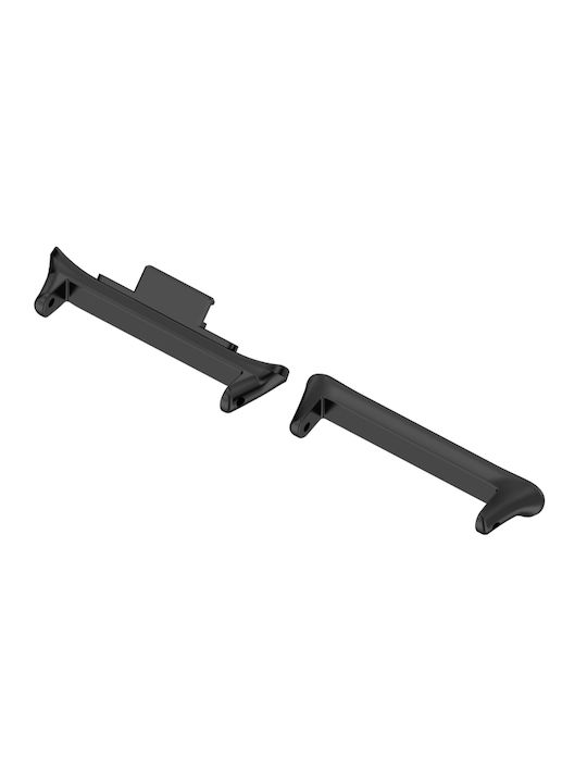 Xiaomi Smart Band 9 Pro 1 Pair 20mm 316 Ανοξείδωτο Ατσάλι Μεταλλικό Ρολόι Σύνδεσης Μαύρο