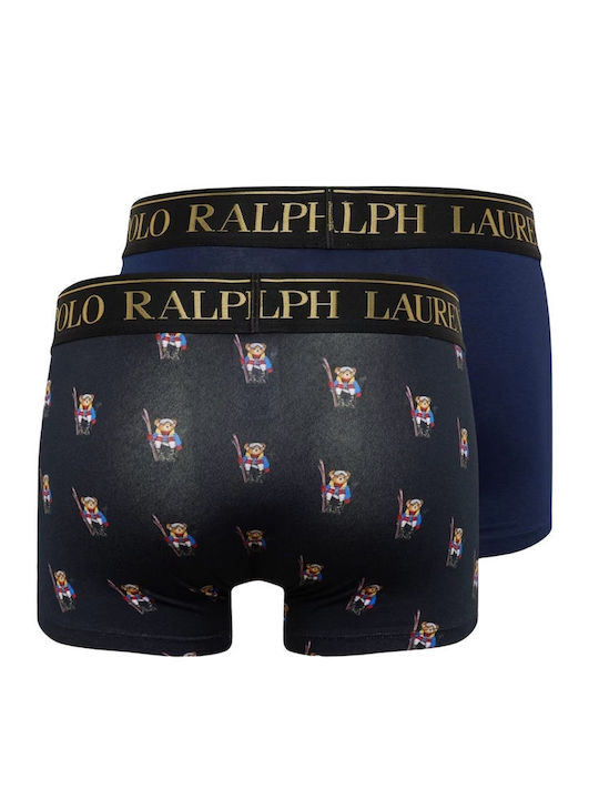 Ralph Lauren Men's Boxers gb cruise navy/polo black with Patterns 2Pack