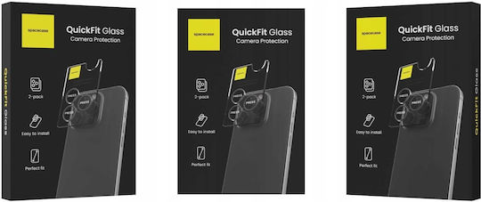 Spacecase Camera Protection Tempered Glass Black for the iPhone 15 Pro, iPhone 15 Pro Max