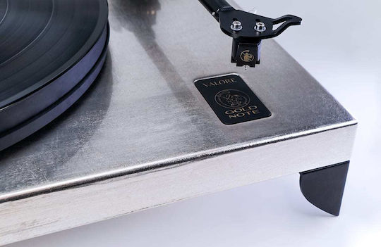 Gold Note Valore 425 Plus Πικάπ με Belt Drive Silver
