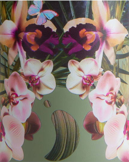 Chilly's Series 2 Urban Murals Bottle Thermos Stainless Steel BPA Free 500ml Orchid Panther