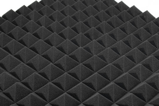 Ichopolis Acoustic Panel (25 Pieces) in Pyramid Design 30cm x 30cm x 50mm