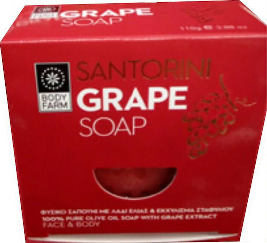 Bodyfarm Santorini Grape Μπάρα Σαπουνιού 110gr