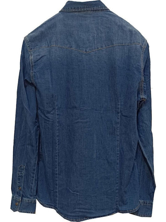 Long-sleeved Denim Shirt Jean