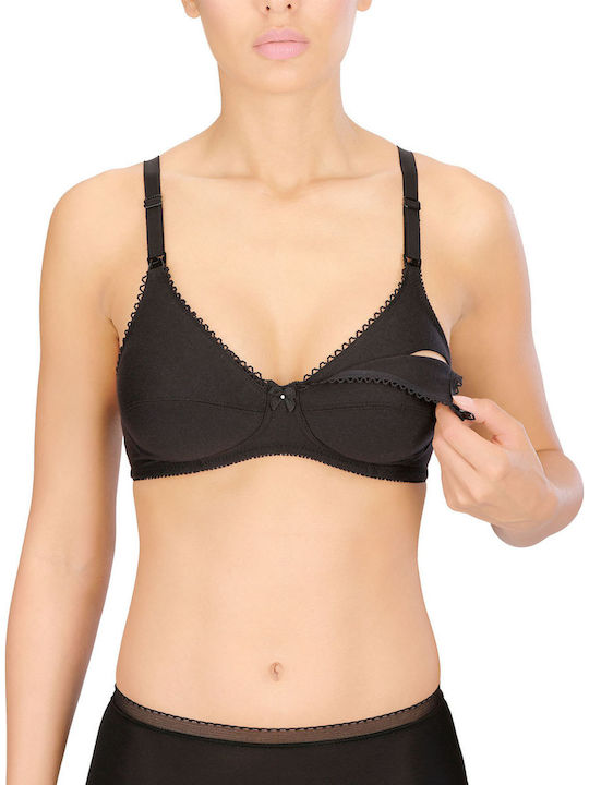 Naturana Cupd Umstands- und Still-BH mit Clips Schwarzes