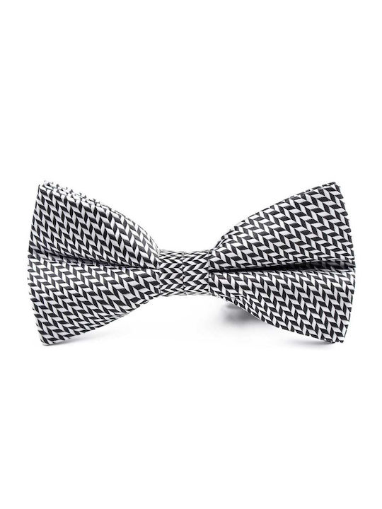 Martin & Co Black and White Bow Tie