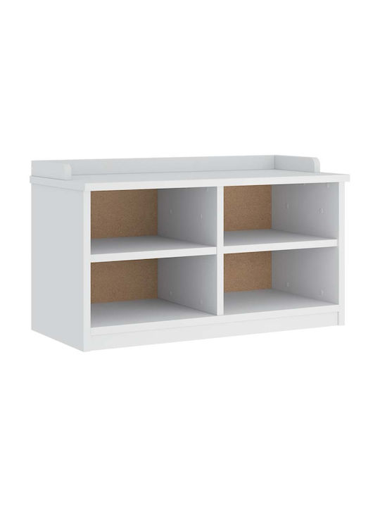 Sandens Entry Furniture with Bench White 87x40x50cm