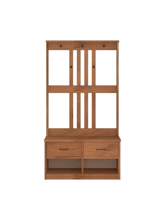 Sandens Mobilier de Intrare cu Dulap pentru Pantofi 87x40x159.5cm