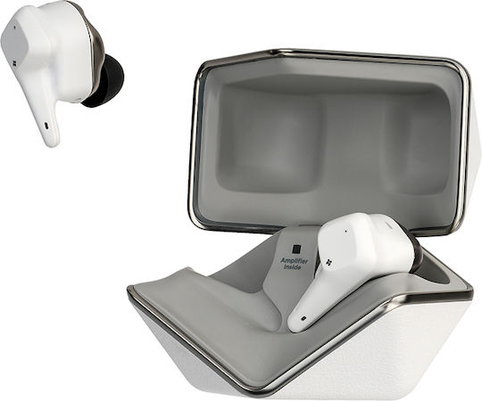 HiFiman Svanar Wireless LE In-ear Bluetooth Handsfree Ακουστικά με Αντοχή στον Ιδρώτα και Θήκη Φόρτισης Λευκά