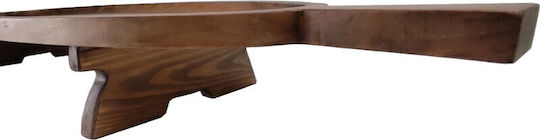 Nakaro Wood Πλατώ Σερβιρίσματος Ξύλινο 125x37x12.5εκ.
