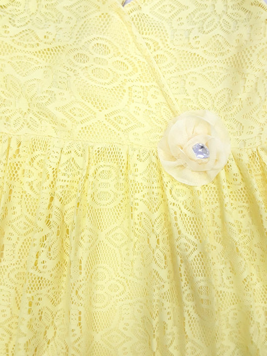 Domina Παιδικό Φόρεμα Yellow