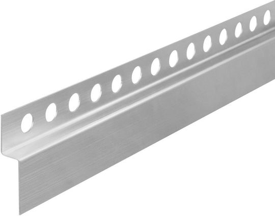 Μπροστινή Λωρίδα Δίσκου Ντους 120cm Brush Nickel