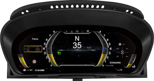 Carmedia Tachometer Für das Auto 12.3mm zur Montage auf Dashboard