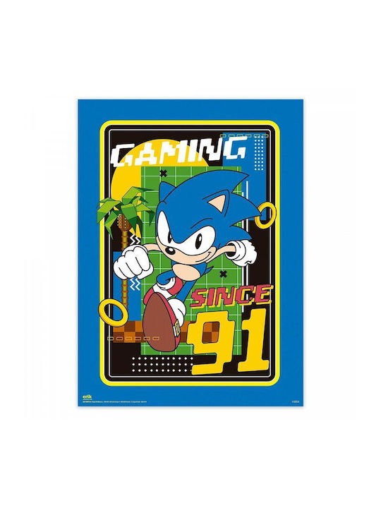 Set of 2 Mini Posters 38x52cm Sonic