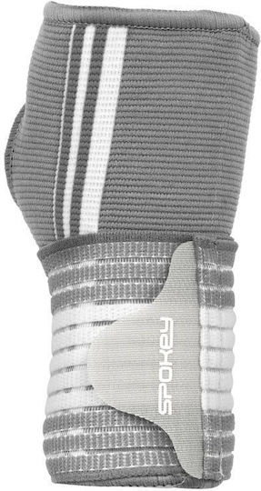 Spokey Segro Elastic Încheietură cu Fixare în Culoarea Gri 941788
