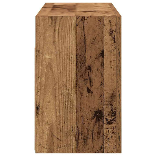 vidaXL Bathroom Cabinet L60xW25xH40cm Brown