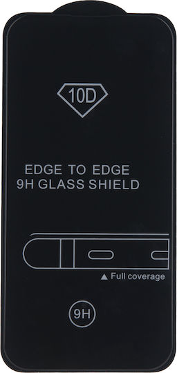 0.3mm Tempered Glass Black (Xiaomi Redmi 14C, Poco C75)