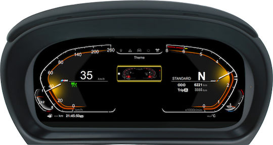 Carmedia Tachometer Für das Auto zur Montage auf Dashboard